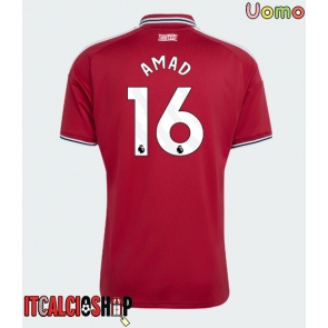Manchester United Amad Diallo #16 Prima Maglia 2026-27 Manica Corta Manchester United Amad Diallo #16 Prima Maglia 2026-27 Manica Corta
